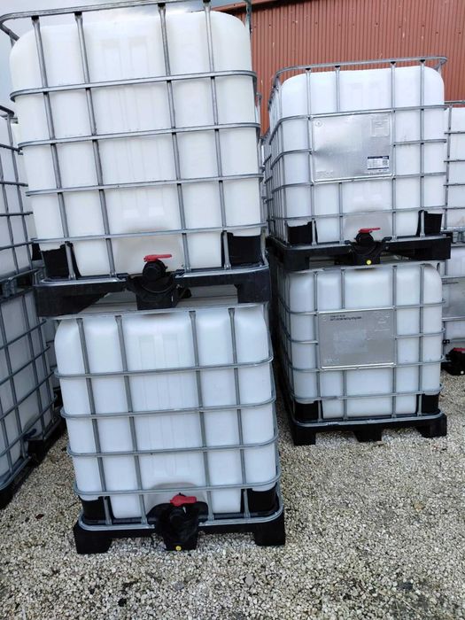 Paletopojemnik IBC 1000l 600l beczka mauzer mauser zbiornik na wodę