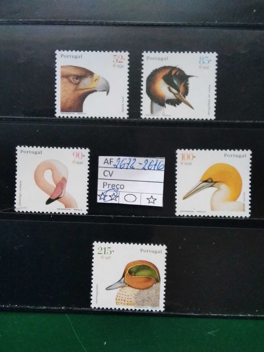 2000 Aves de Portugal [Emissão Base] 1 Grupo MNH **