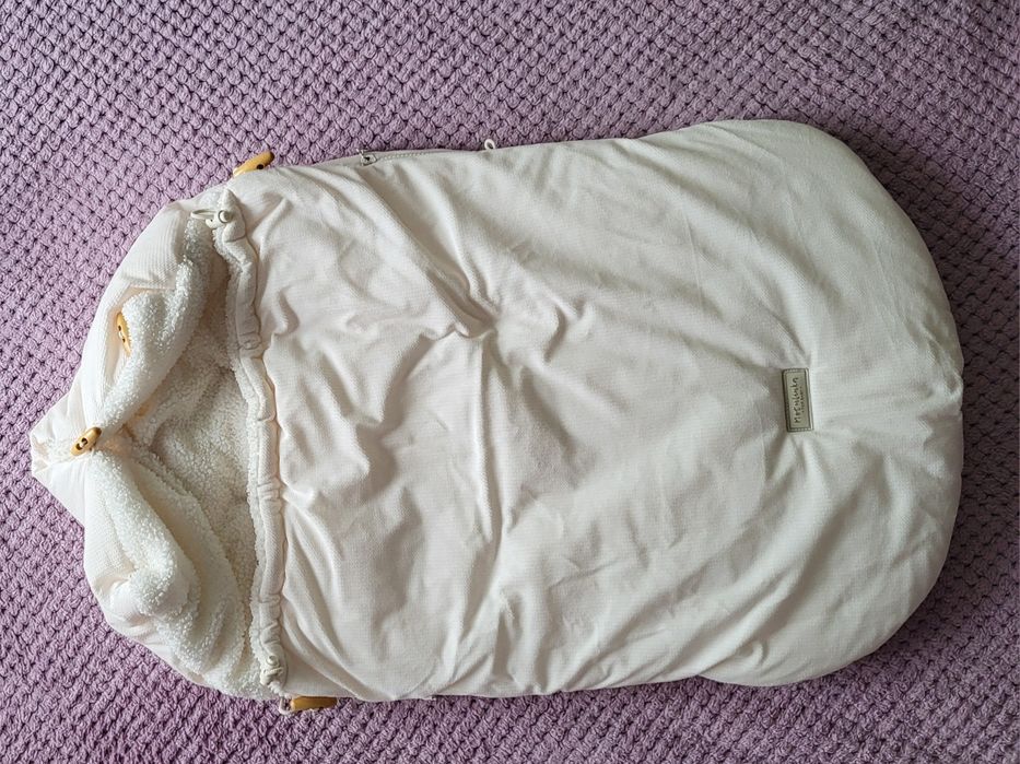 Осінньо-зимовий конверт Motulinka в дитячу люльку + муфта для рук