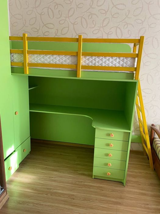 Ліжко, ліжко-горище, кровать-чердак, кровать детская