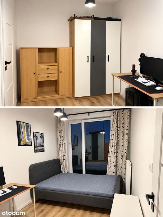 Funkcjonalne 2-pokojowe mieszkanie, duży balkon +parking, MNO, WKD