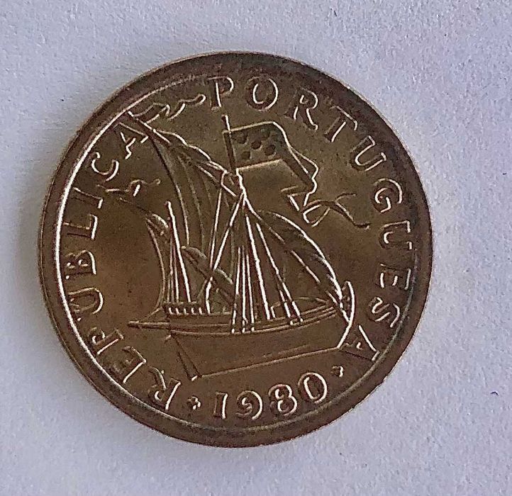 Moeda 2,5 Escudos Anos:1963 a 1985
