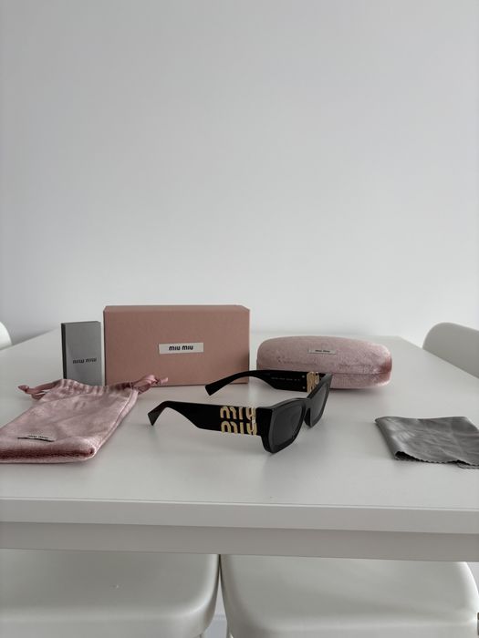Okulary przeciwsłoneczne Miu Miu oryginał 09WS 1AB5S0 53
