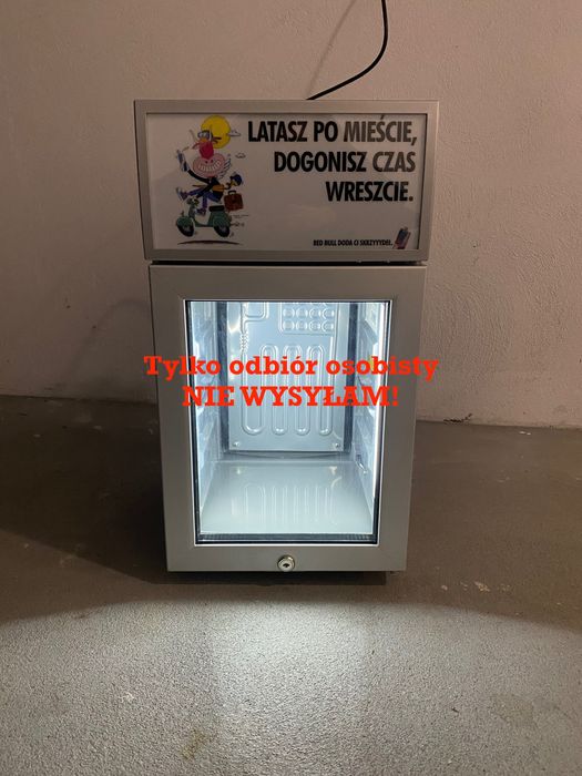NIE WYSYŁAM! lodówka chłodziarka Red Bull do garażu biura pokoju