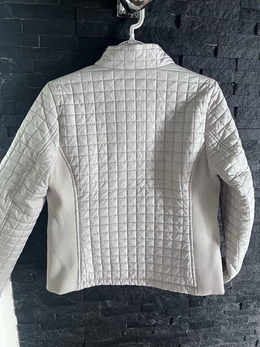 Elegancka kurtka przejściówka pikowana na styl Zara rozmiar 40