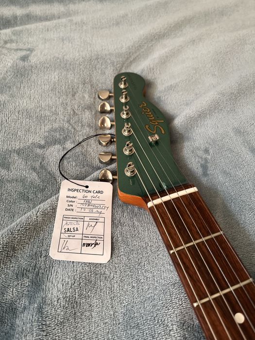 Squier Classic Vibe 60s Telecaster HS Sherwood Green Edycja Limitowana