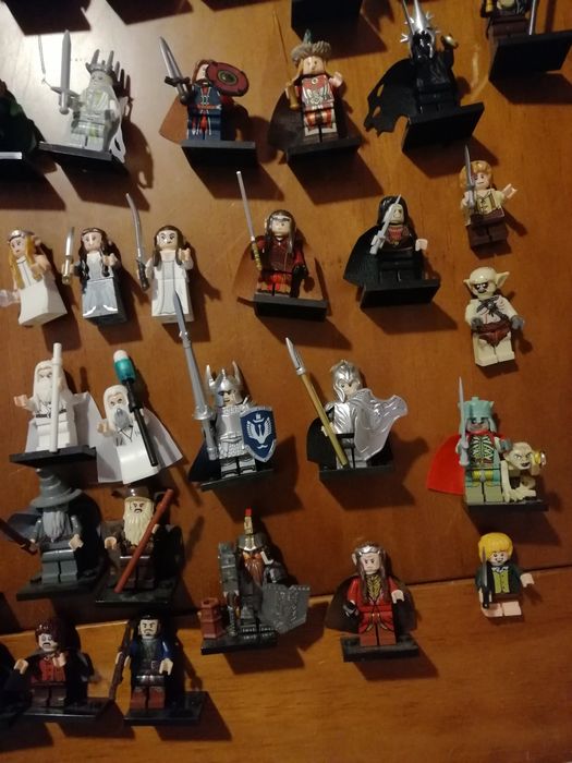 Legos senhor dos aneis e hobbit