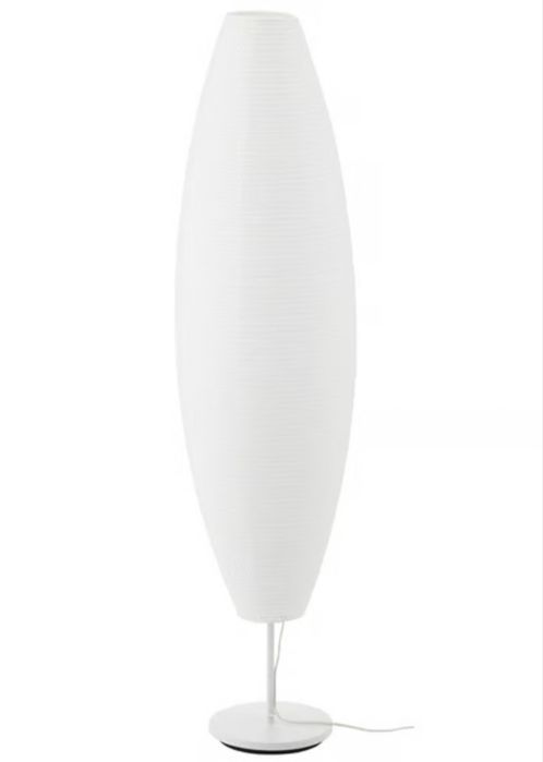 Lampa podłogowa Ikea Solleftea papierowa owalna
