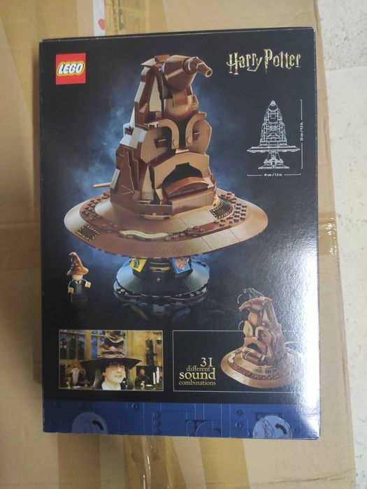 Lego Talking Sorting Hat Harry Potter 76429 Novo e selado