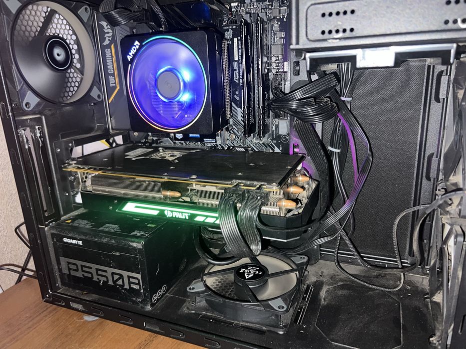 ПК Ryzen 5 5500,GTX 1080 ti, 1tb m.2