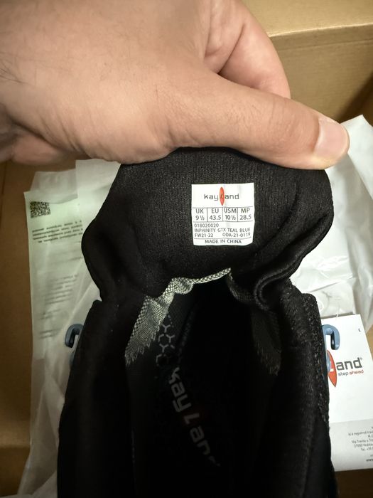 Трекинговые ботинки Kayland Inphinity GTX новые! 43.5 размер.