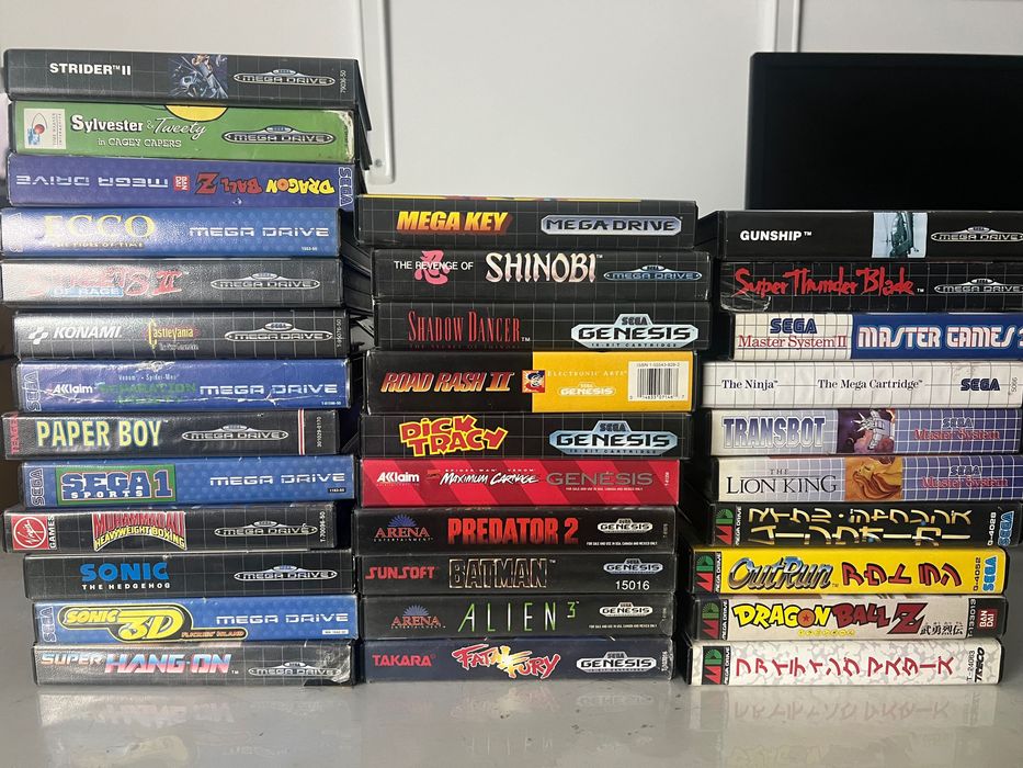 Jogos sega mega drive, Genesis, japoneses