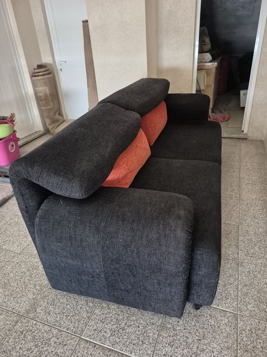 Sofá Usado Preto