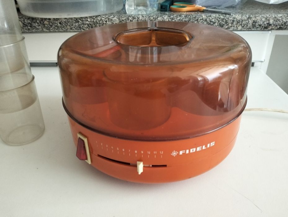 Iogurteira vintage linda decoração cozinha