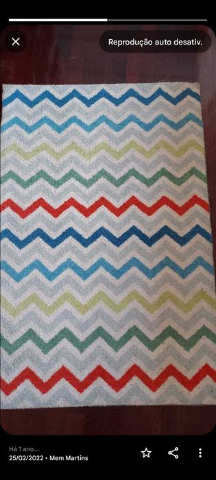 Tapete, cortinado e almofadas de criança/ jovem