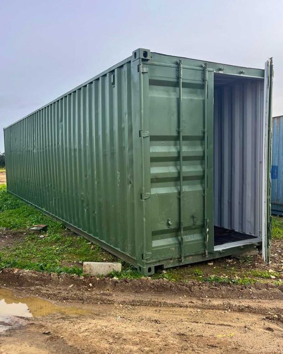 Contentor Marítimo 12 Metros Altura Extra (40 pés HC)