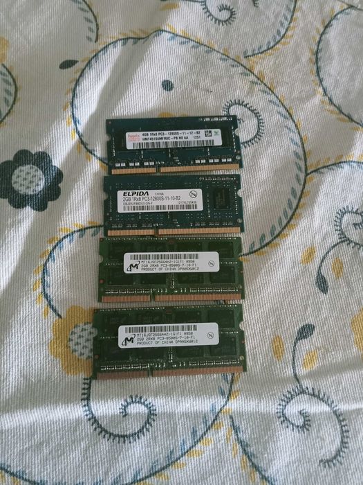 4 Memórias para portáteis