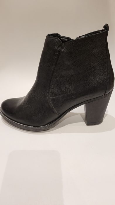 Botki zimowe, mięciutka skóra