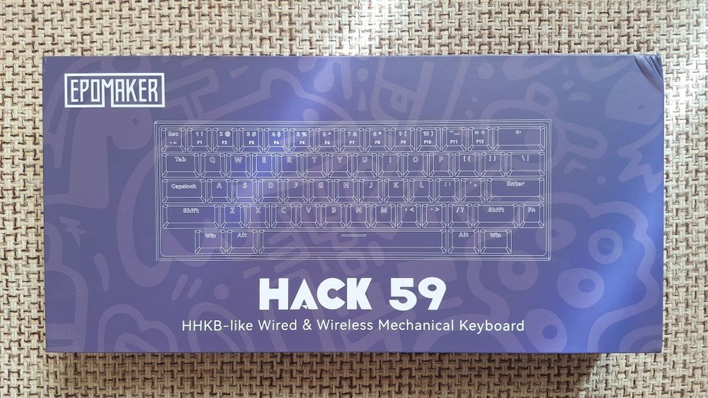 Механічна клавіатура Epomaker Hack 59