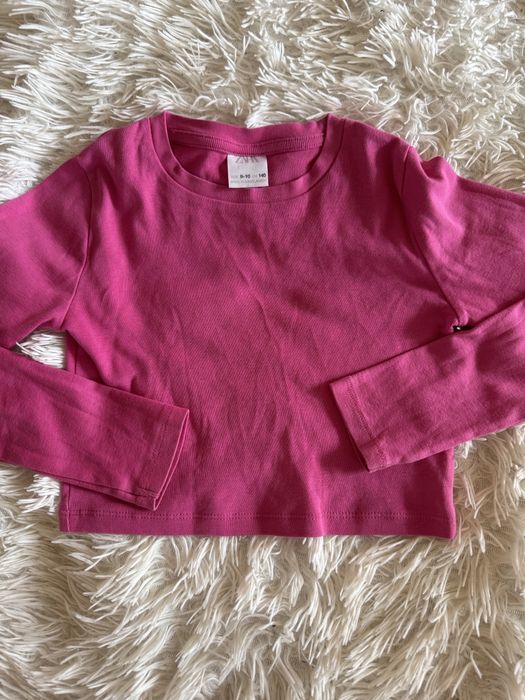 Кроп топ , реглан zara 128