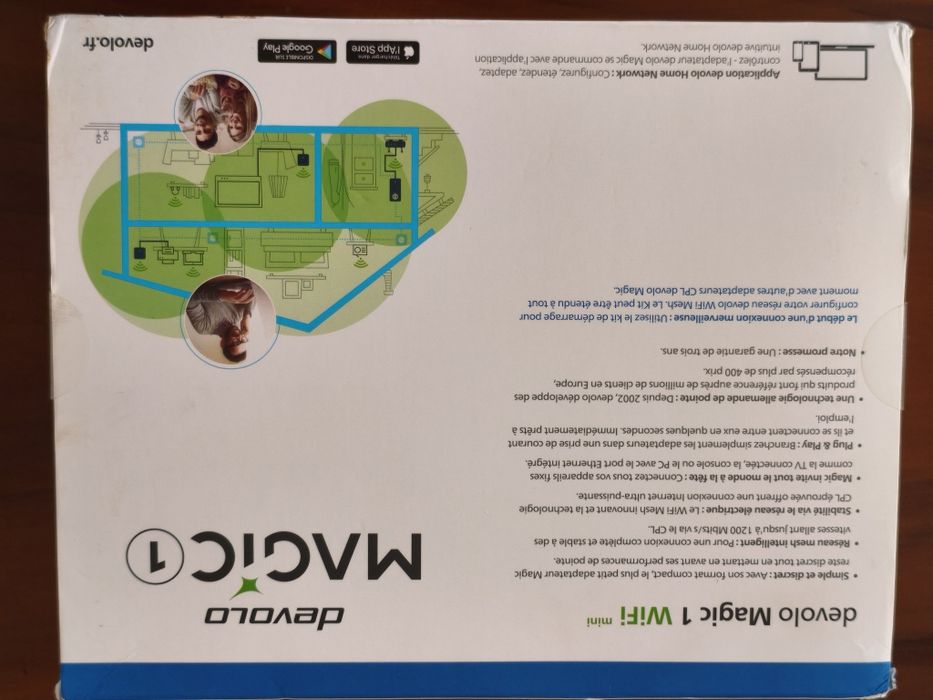 NOVO Kit Powerline PLC Devolo Magic 1 WiFi Mini