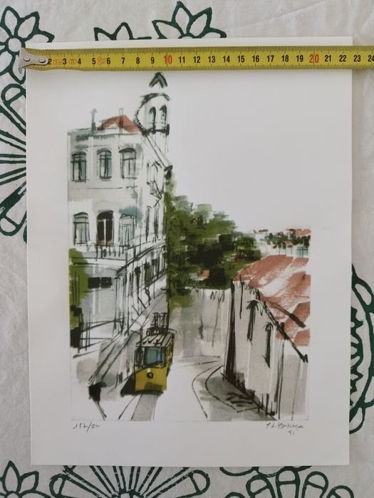 Serigrafia Elevador do Lavra, Lisboa