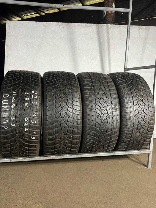 Без передоплати! Шини зима Б/В 225 35 19 Dunlop арт. 2142