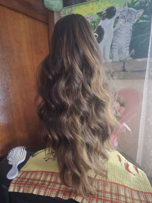 Продам парик,накладку та хвостик