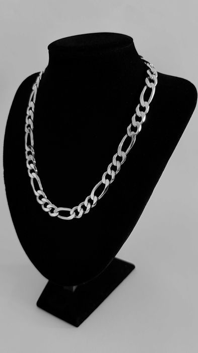 Srebrny Łańcuszek splot Figaro 51 CM 83 GRAM ! PR. 925 Okazja ! BDB !
