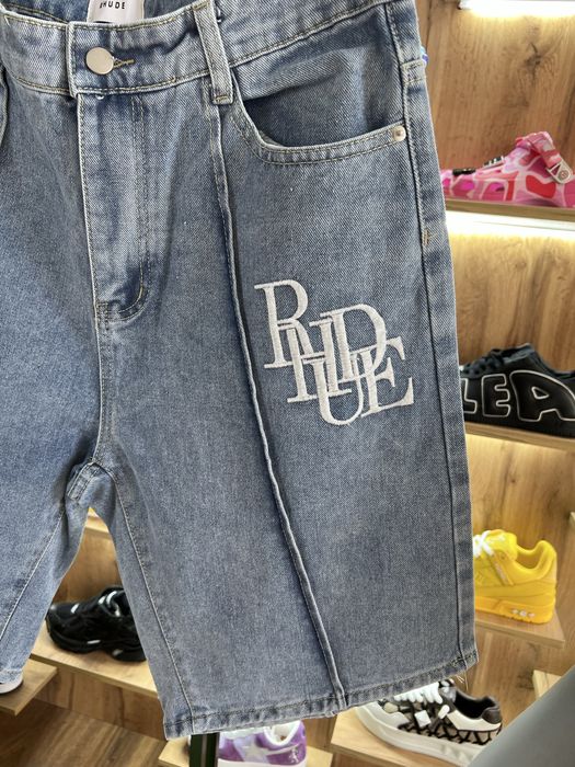 Шорти Джинсові RHUDE Blue Denim