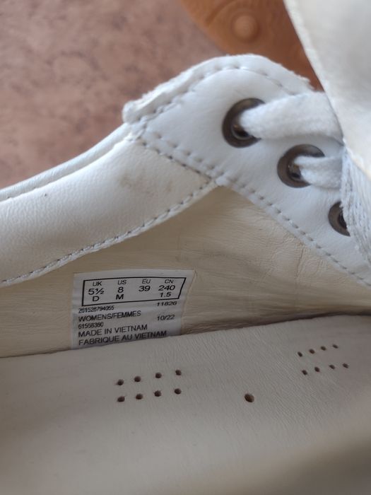 Półbuty Clarks roz 39 wkładka 25 cm