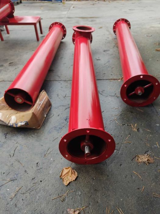 Шнековий навантажувач для зерносушарки Ф159 3м та 5м б\дв, транспортер