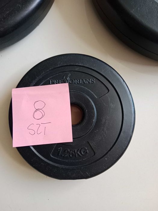 Obciążenie bitumiczne - 144 kg - ciężarki do sztangi i hantli