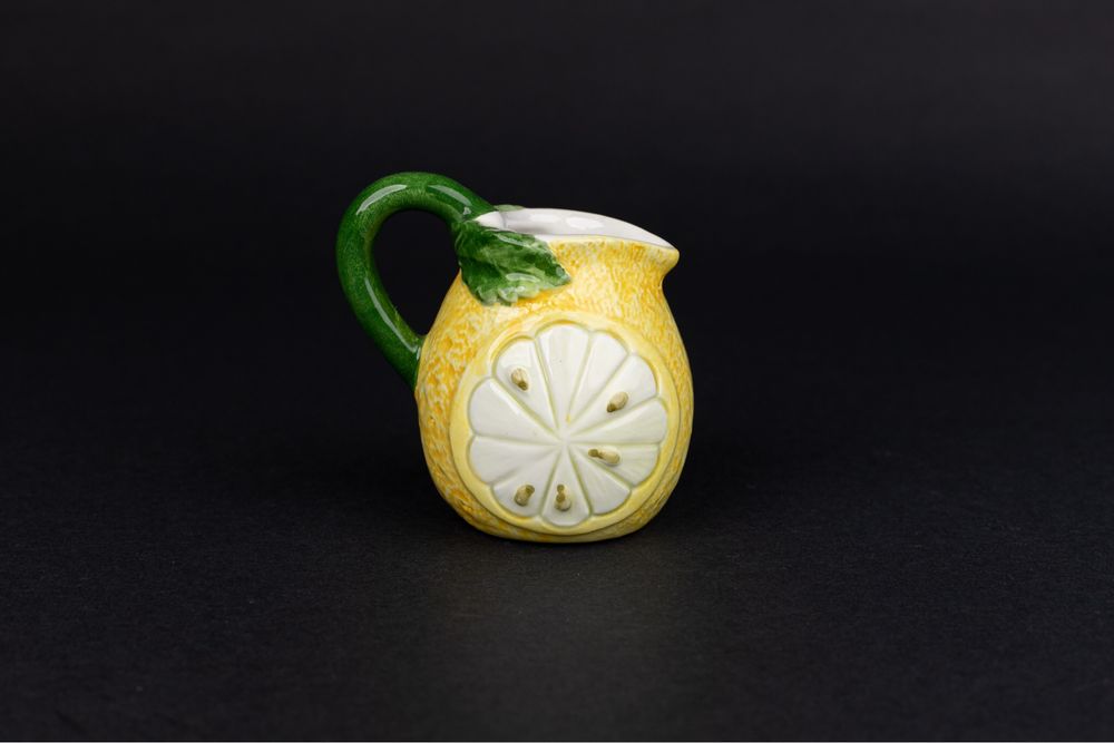 Ceramika włoska mlecznik cytryna vintage
