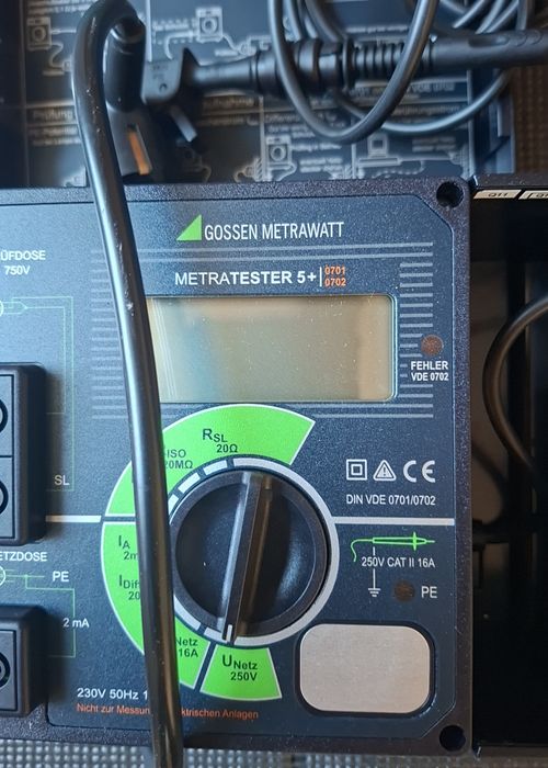 Tester urzadzeń Gossen Metrawatt METRATESTER 5+
