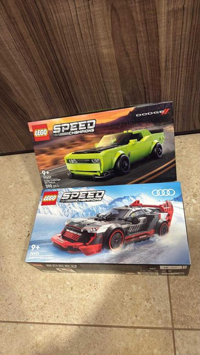 LEGO Speed Champions - Dodge Challenger 77237 + Audi e-tron 76921