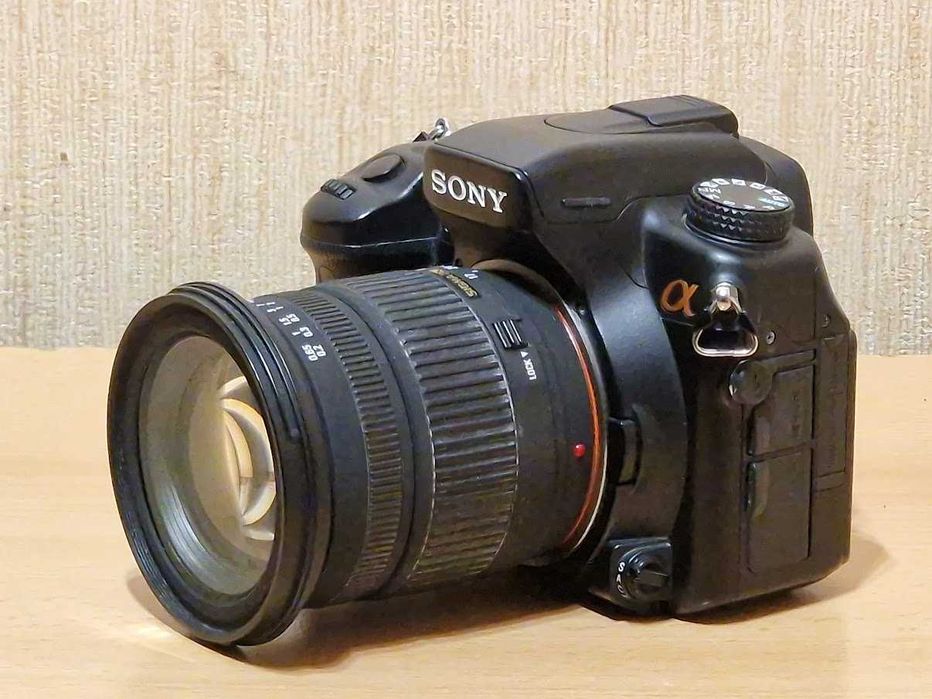 Дзеркальний фотоапарат Sony Alpha A700 Sigma 17-70mm f/2.8-4.5 OSS