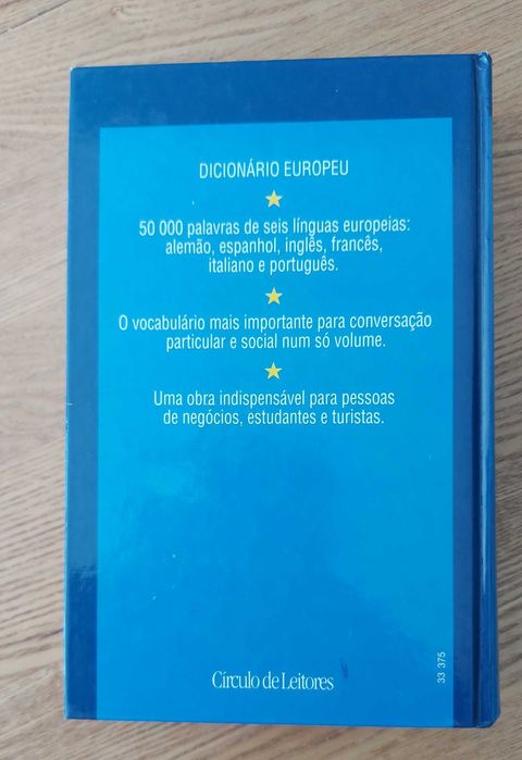 Euro Dicionário do Circulo de Leitores - 6 línguas