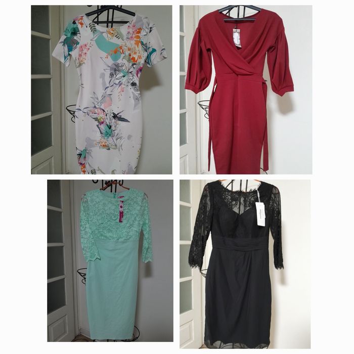 Одяг з етикетками (плаття, комбінезони)