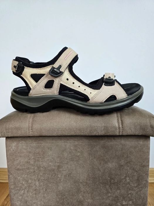 Sandały Ecco rozm. 42 skórzane lato buty letnie