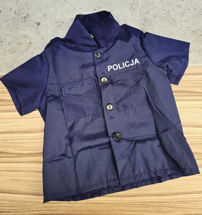 Strój przebranie dla dzieci Policjant Policja rozm L nowy
