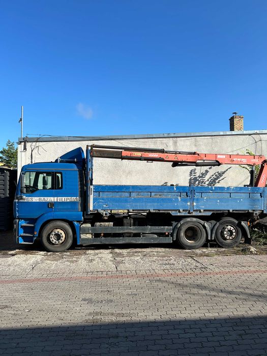 MAN TGA (żuraw HDS)
