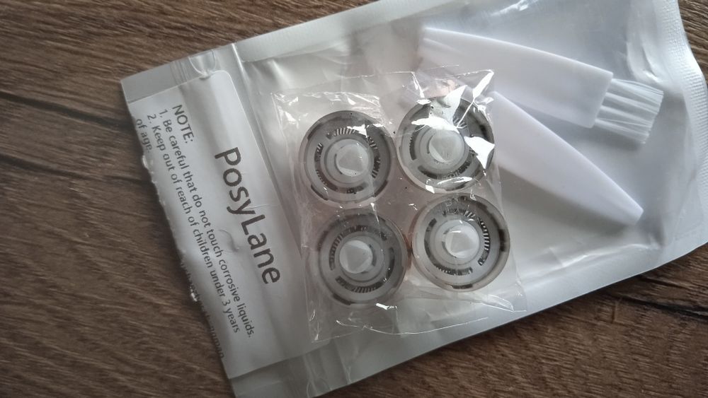 Wymienne głowice do depilatora twarzy