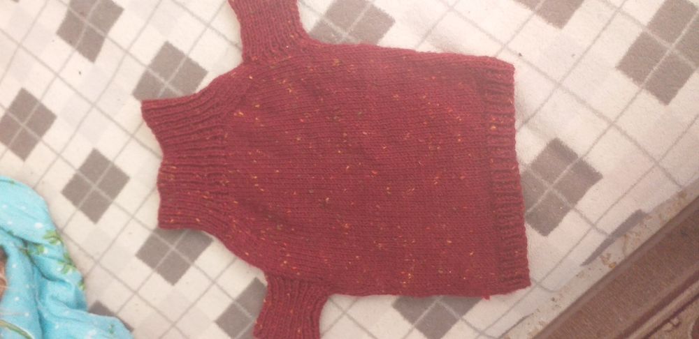 Новые теплые вязаные кофты для собак