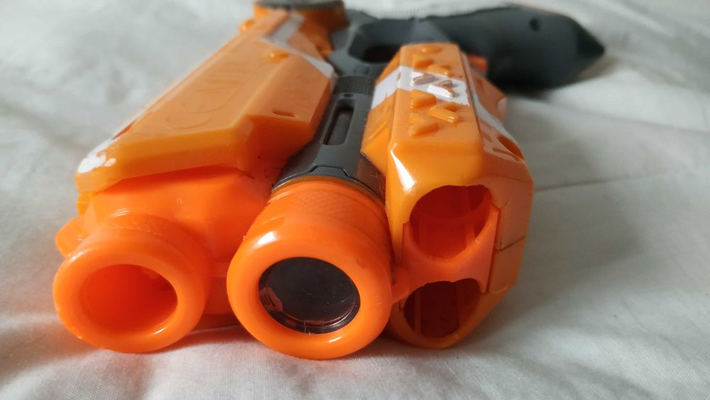 Nerf   бластер с прицелом оригинал