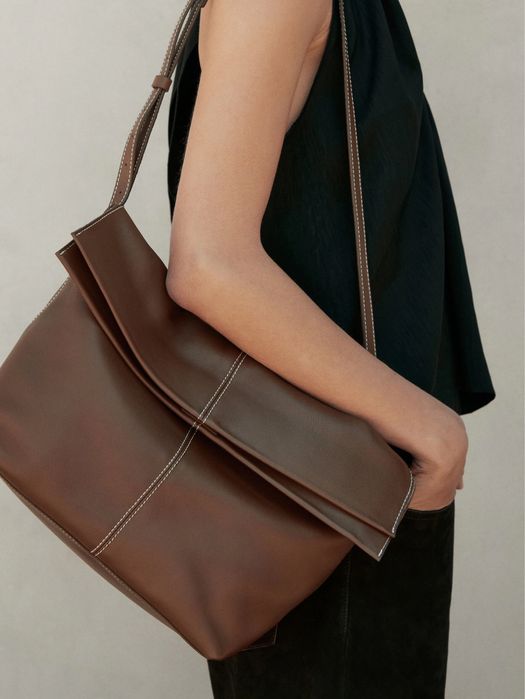 Massimo dutti шкіряна сумка