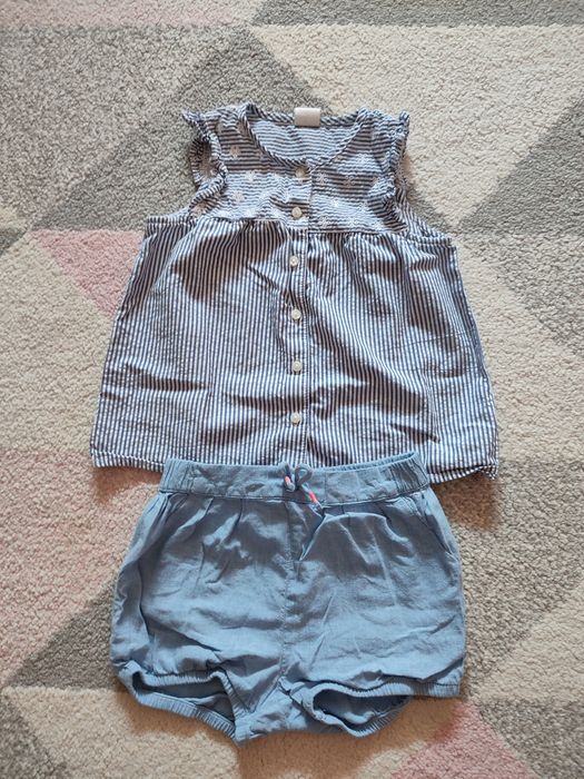 Komplet H&M r.98 dla dziewczynki