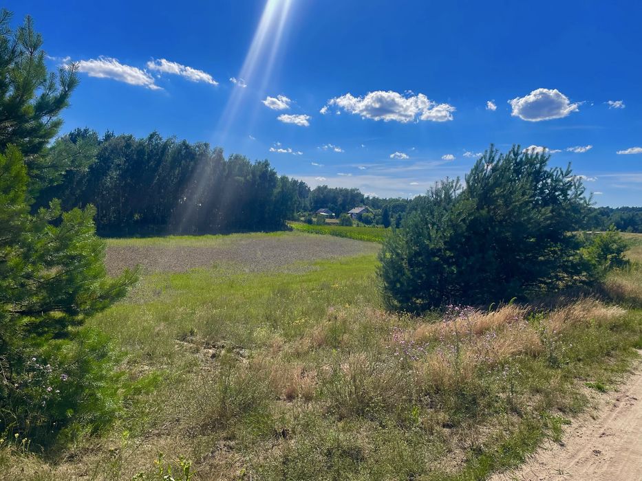 Działka budowlana - niedaleko las, rzeka