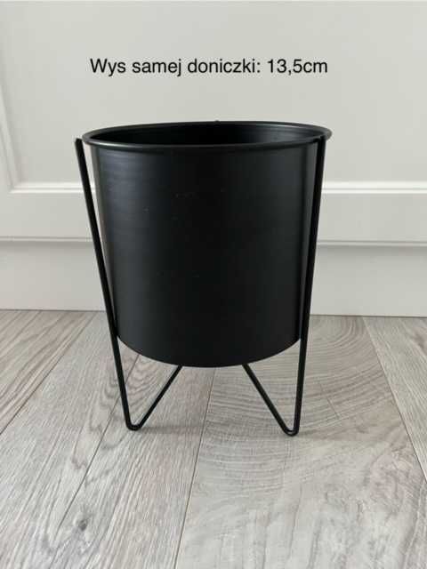 doniczka loft metal dekoracyjna