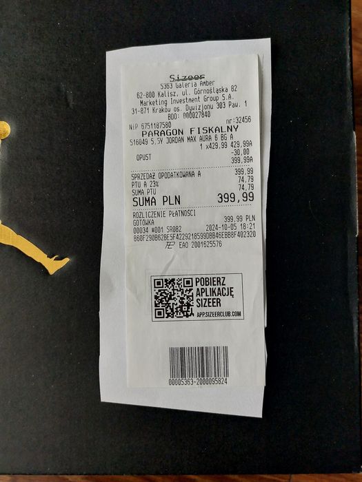 Buty chłopięce JORDAN rozmiar.38 na gwarancji
